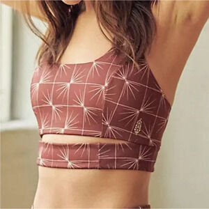 Free People Brown Sports Bra